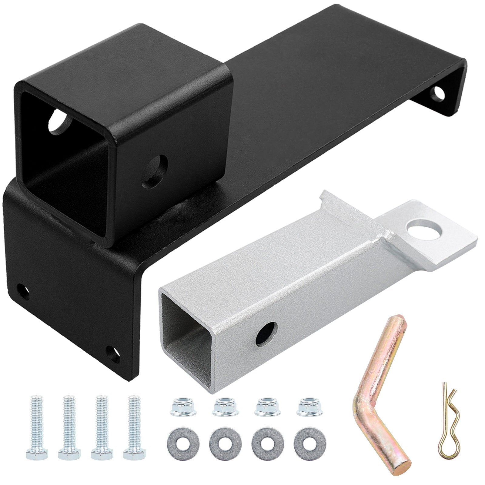 Black 2 Inch Trailer Hitch Receivers Kit for ZT Elite Magnum Avengers Mavericks