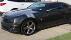 4 Inch Dual Fender Stripe Hash Mark Stripe Decal Graphic Kit for Chevy Camaro