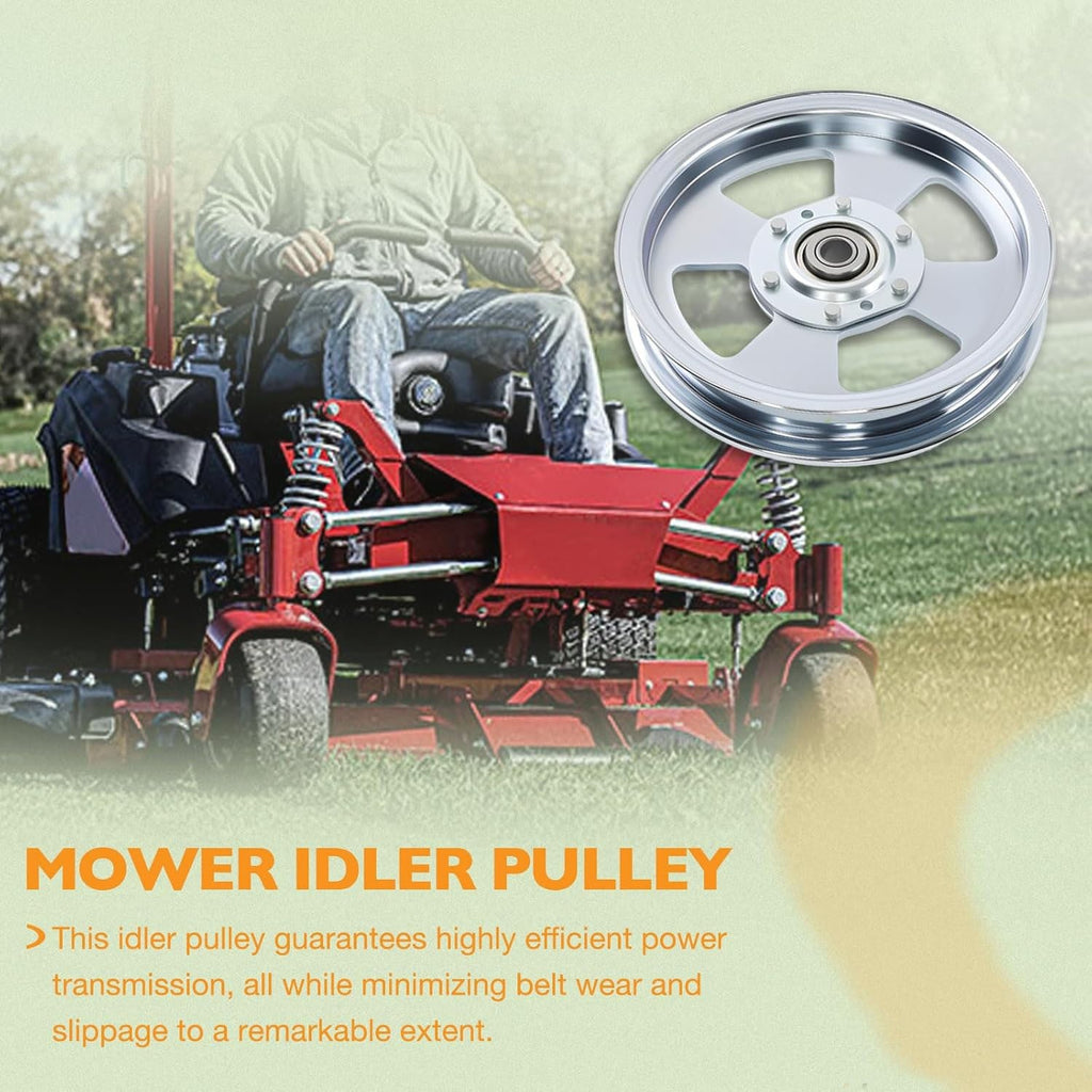 5102831 Flat Idler Pulley for Ferris 48 52 61 72 Deck Lawn Mower 5104717 3 Pack