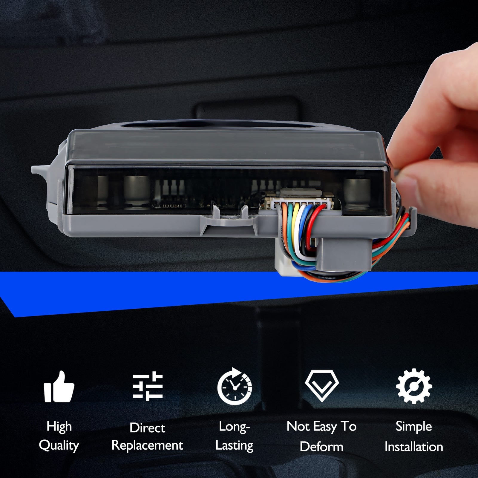 599958 Temp Direction Display Over Head for 2005-2008 Toyota Tacoma 83290-04030
