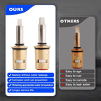 377XKRHJKABNF 1 4 Turn Hot and Cold Ceramic Faucet Cartridge Kit 377XKLHJKABNF
