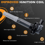 UF622 Ignition Coils Set For Ford F150 Lobo Mustang 5.0L V8 2011 2016 8 Piece