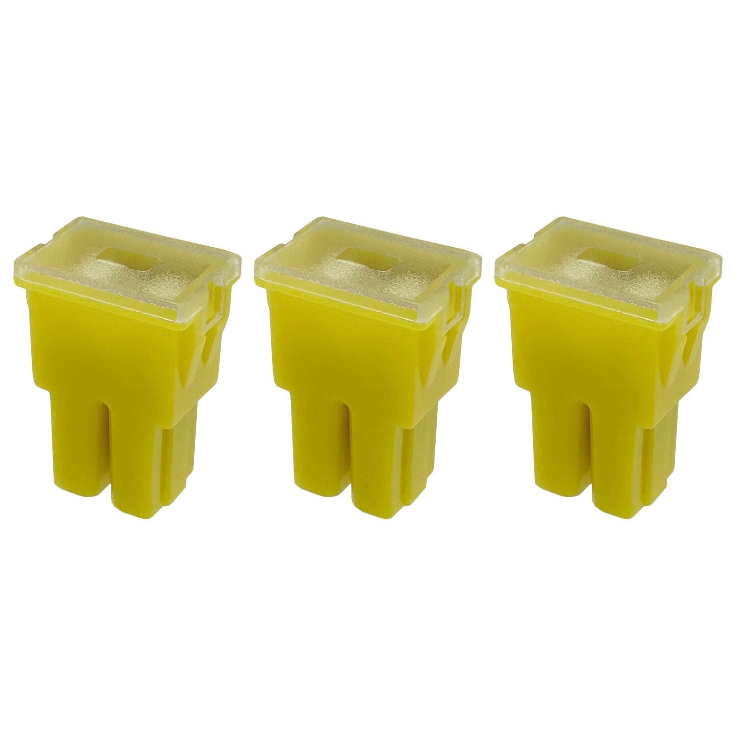 60A Straight Female Fuse Cartridge FLF PAL Auto Link for Car Truck 3pk