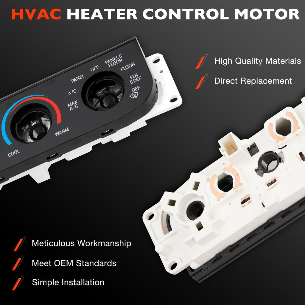 Climate Control Module AC Heater Panel Without Switch For Ford F150 F250 99 04