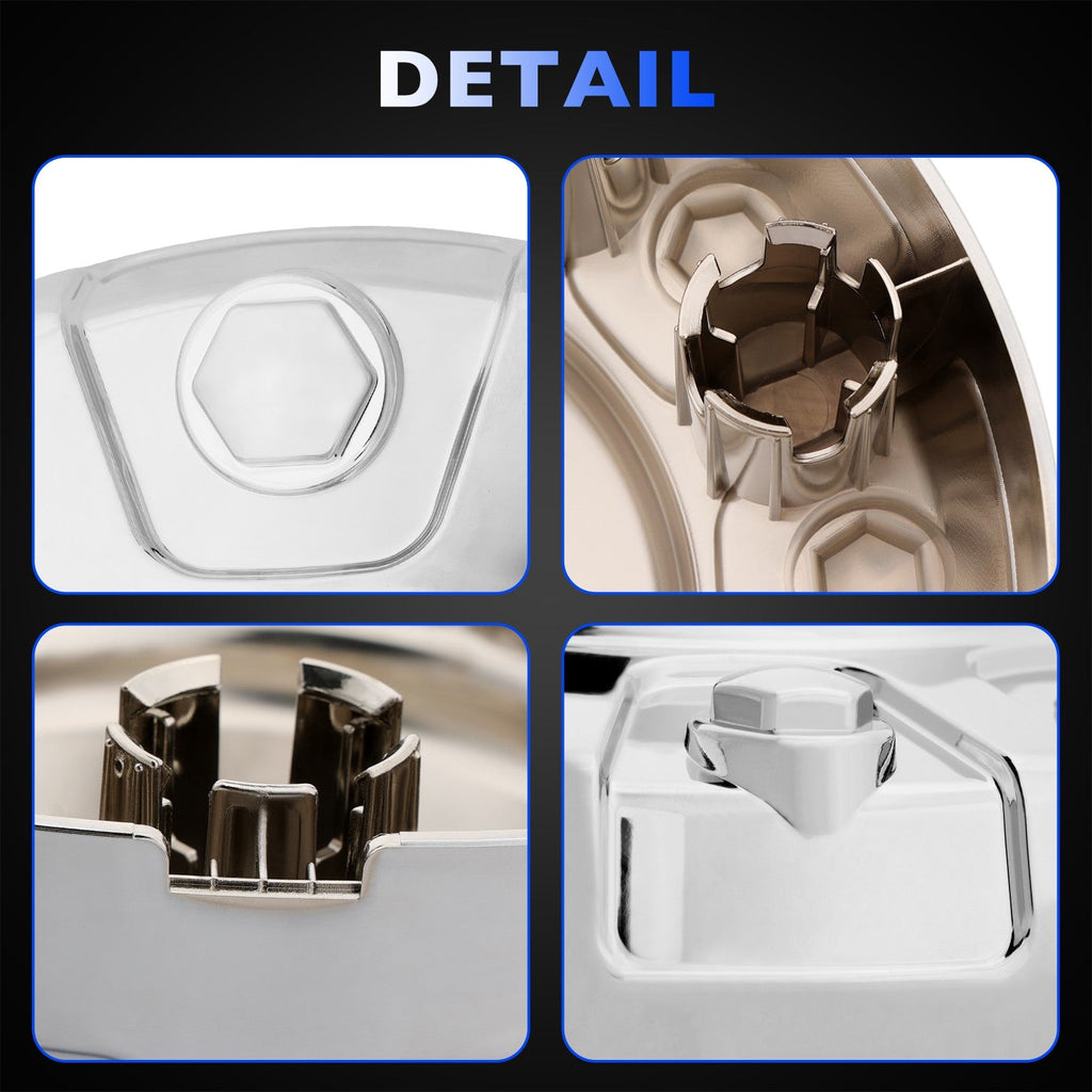 6PG03SZ1 Front Wheel Center Hub Cap Cover for Ram 4500 5500 2019 2021 2 Pcs