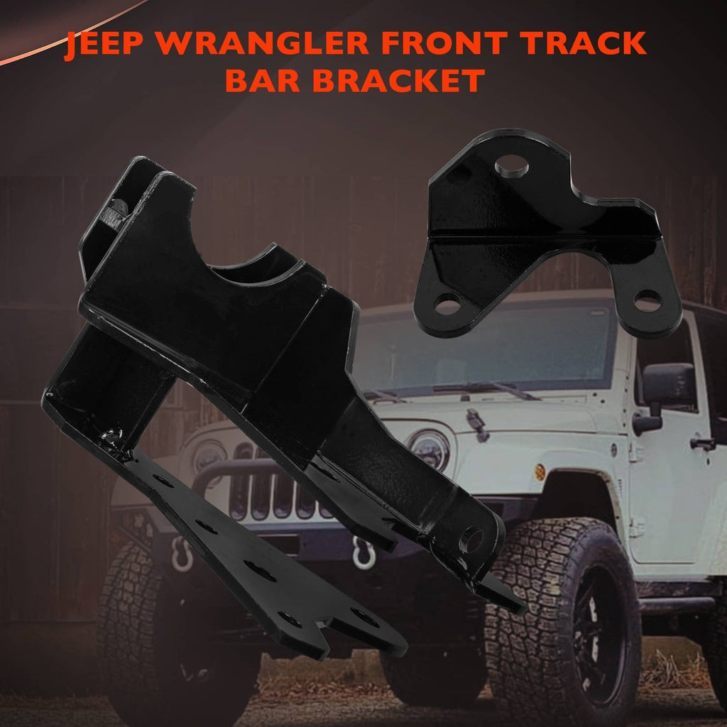 1118 Front Track Bar Relocation Bracket For Rough Country 07 18 Jeep JK Wrangler