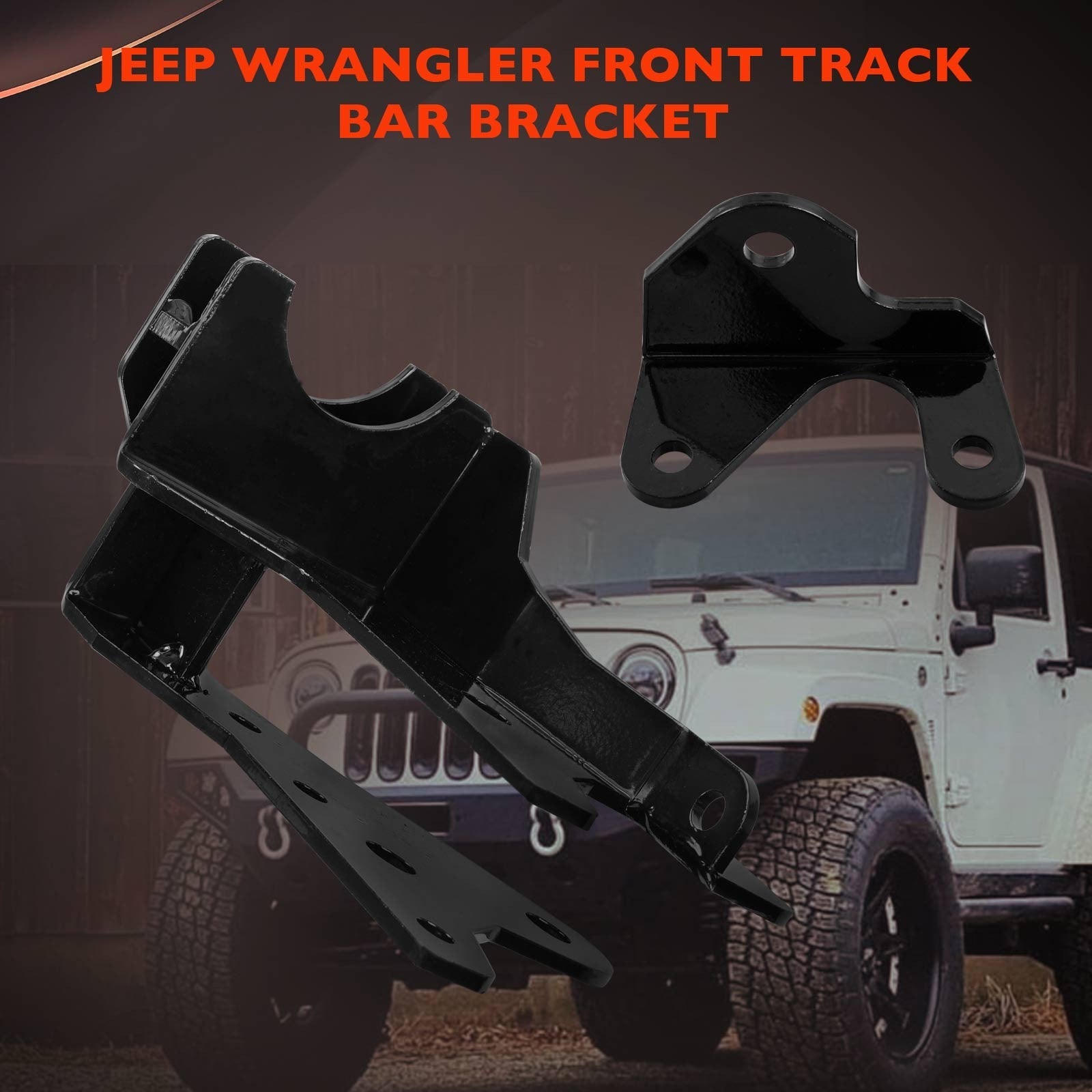 1118 Front Track Bar Relocation Bracket For Rough Country 07 18 Jeep JK Wrangler