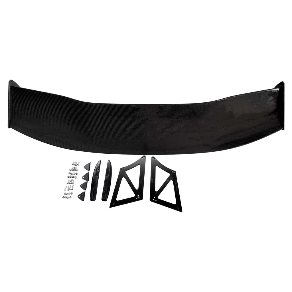 Carbon Fiber Trunk Black Spoiler Wing for Audi A3 S3 RS3 Type-8V 2013-2020