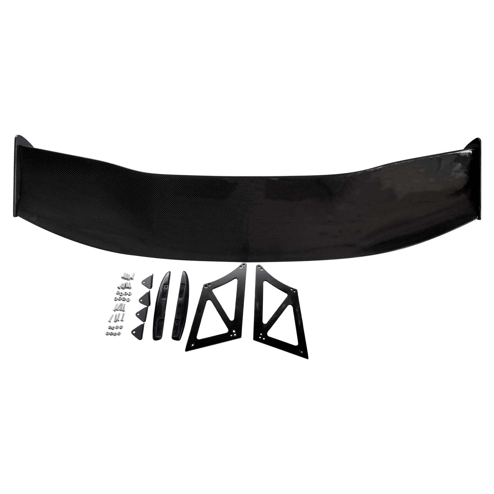 Carbon Fiber Trunk Black Spoiler Wing for Audi A3 S3 RS3 Type-8V 2013-2020