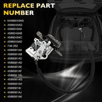Rear Trunk Tailgate Lock Actuator for Dodge 08 20 Town Country Journey Ram CV