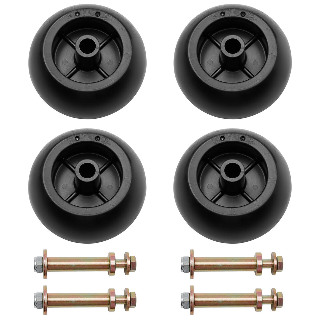 Mower Deck Anti Scalp Wheel Kit for Exmark 103 3168 116 9981 Kubota 4 Piece
