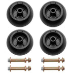 Mower Deck Anti Scalp Wheel Kit for Exmark 103 3168 116 9981 Kubota 4 Piece