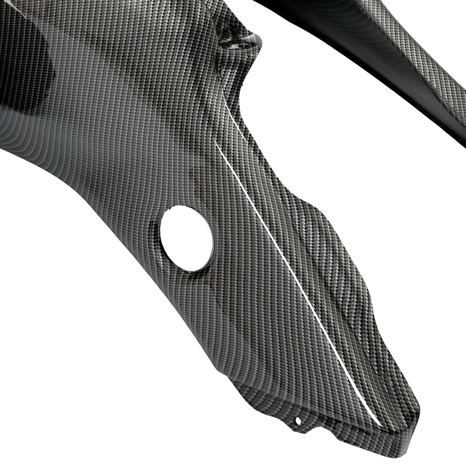For Honda TRX 400EX 1999 2004 Front Fender ABS Carbon Fiber Printing 11739 30