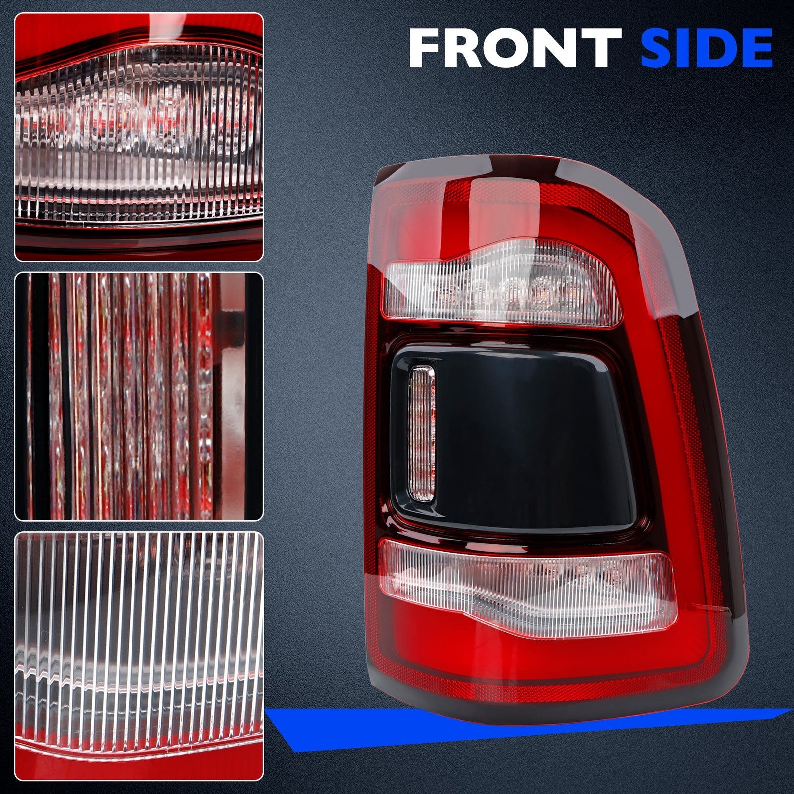 Rear Right LED Tail Lamp Light Assy for Dodge RAM 1500 2019-2022 Passenger Side