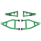 4PCS High Clearance Front A Arms Set for Kawasaki Teryx 4 800 2012 2024 Green