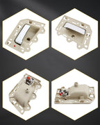 Inside Interior Door Handle Front Rear for Jeep Grand Cherokee 2005 2010 4 Piece