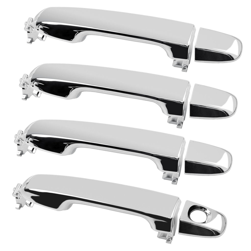 Exterior Door Handles Front Rear LH RH for Toyota 2012 2017 Camry Chrome 4 Piece