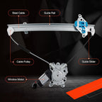 Front Left Right Power Window Regulator Motor for Mitsubishi Outlander 03 06