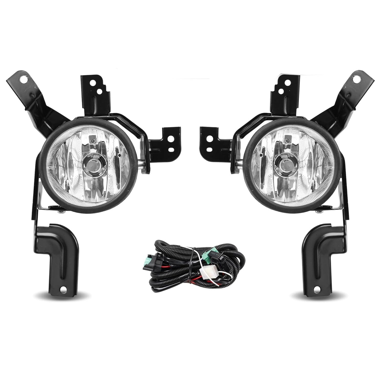 Clear Fog Light Kit for Honda CRV 2007 2009 Front Bumper Driving Lamps Pair
