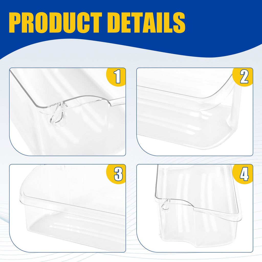 Refrigerator Door Bin Shelf for 240324502 Frigidaire Kenmore 2PC
