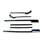 Black Door Side Body Molding Trim Strip Kits for Range Rover L405 2013 2022
