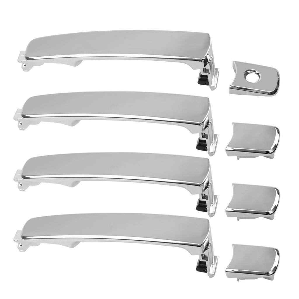 4 Exterior Door Handles Front Rear for 03-15 Nissan Rogue Infiniti FX35