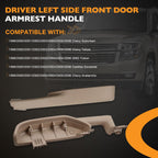 Front Left Driver Side Door Armrest Handle for Chevy Suburban GMC Cadillac 99-06