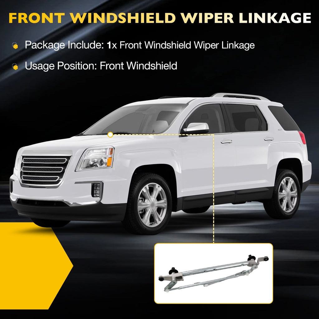 25948436 Front Windshield Wiper Linkage for 10 17 Chevrolet Equinox GMC Terrain