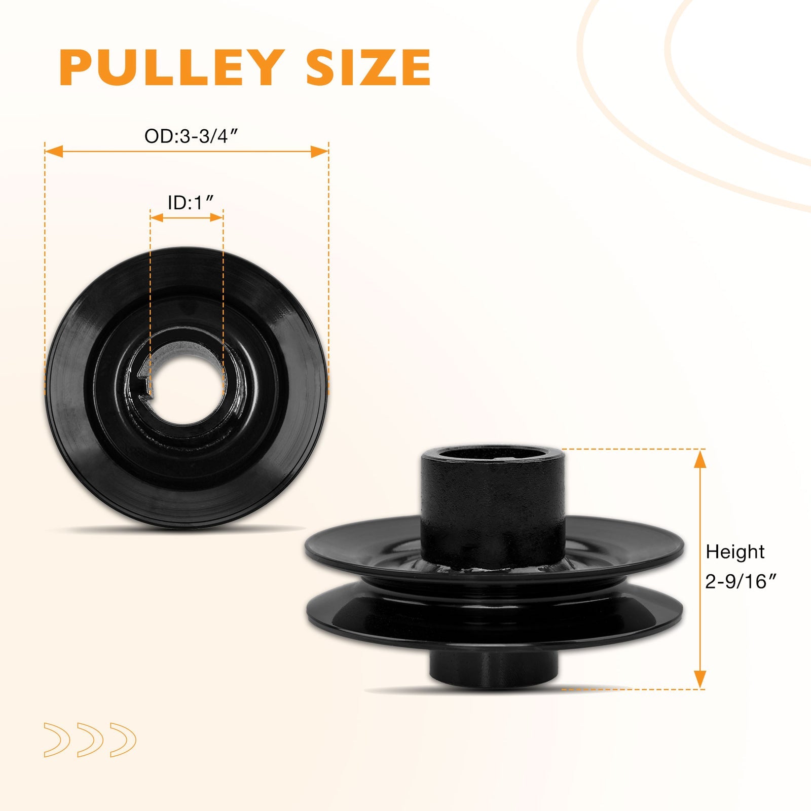 756-0978B Engine Pulley for Cub Cadet MTD RZT GTX LGT LT-1046