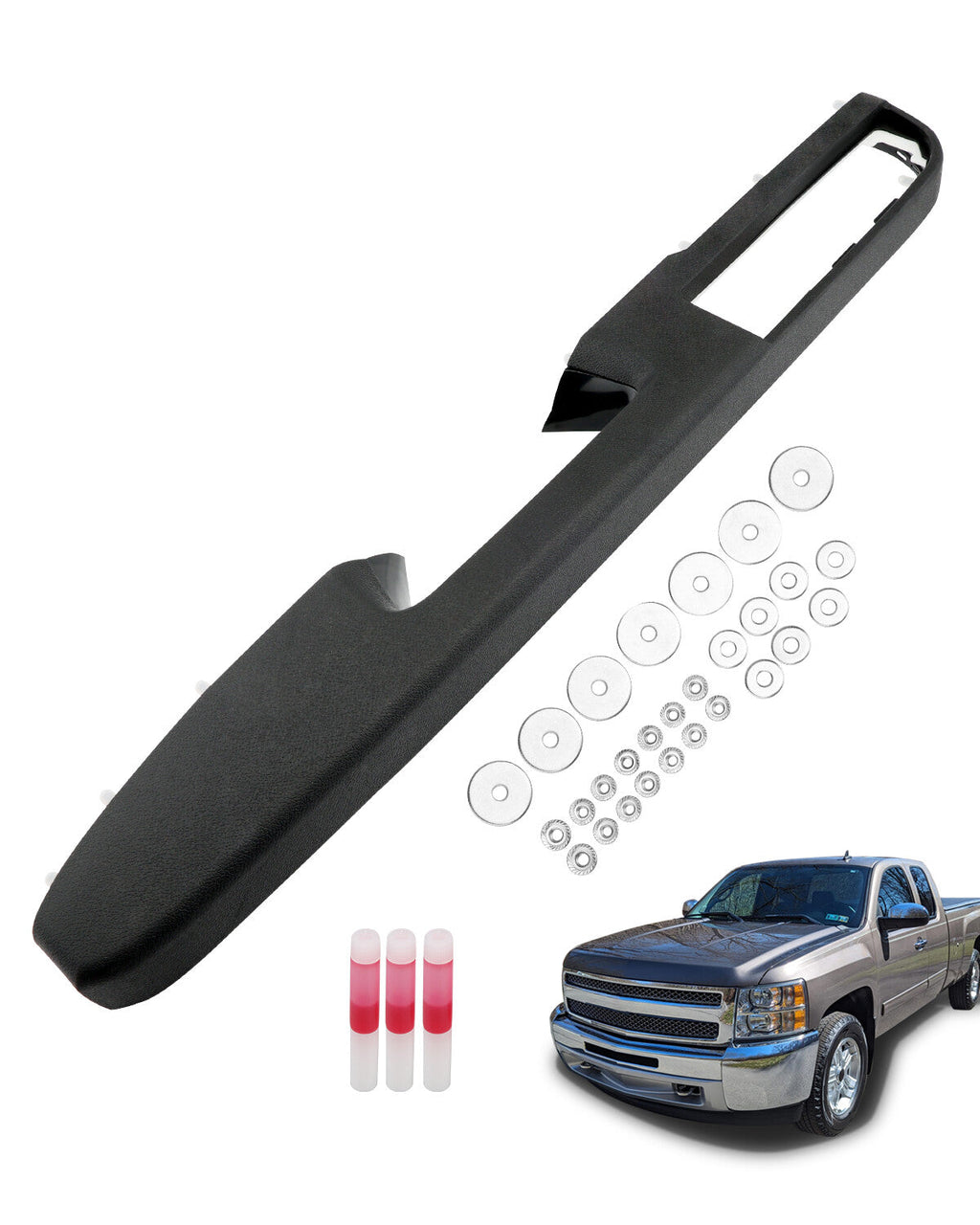 Driver Armrest Repair Set for Chevy GMC Sierra 1500 2500 3500 HD 2010 2014