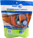 Fast 2K Fence Post Mix Concrete Alternative for Fence Mail Post Installs 4 Pack