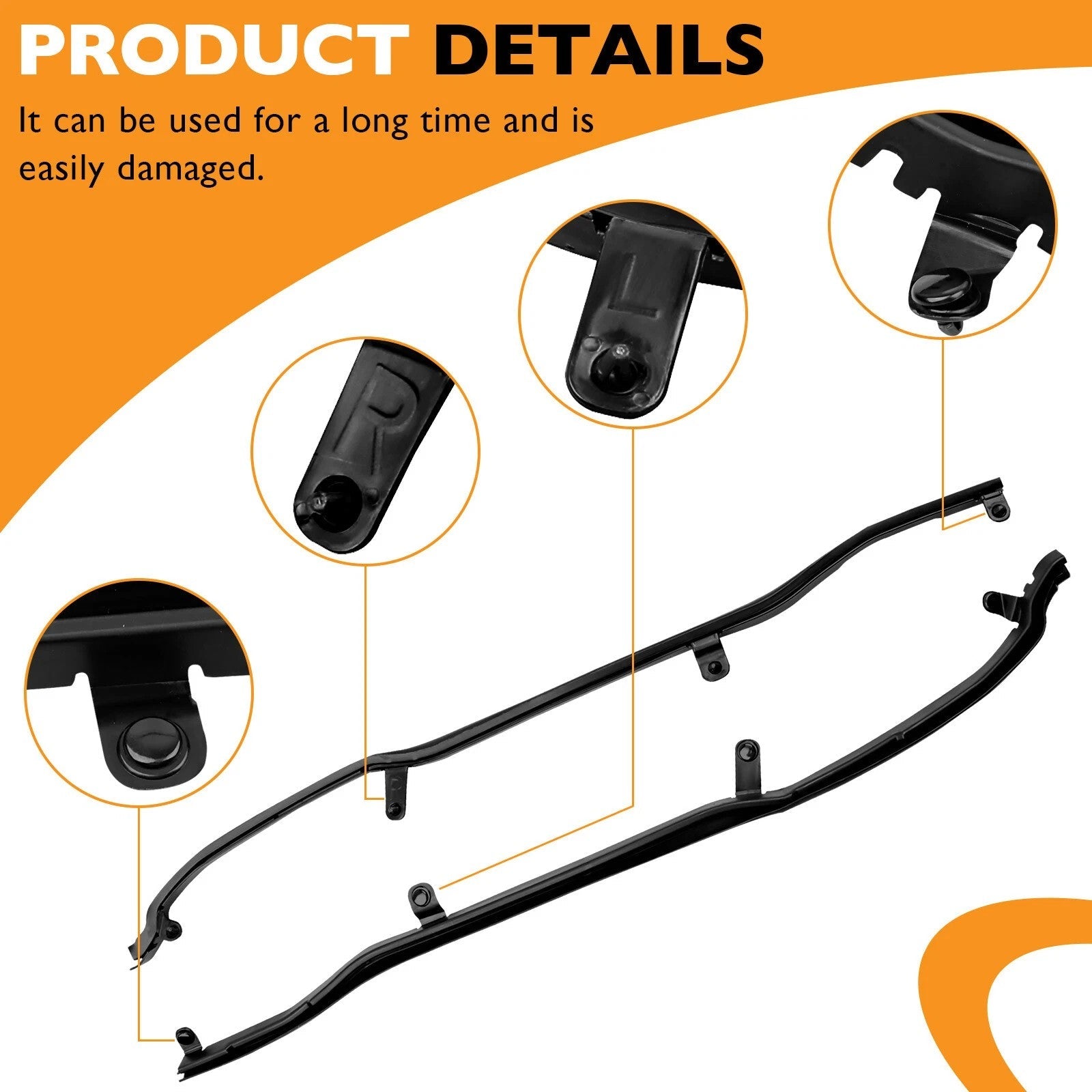 BB5Z7825324B BB5Z7825325B Door Weatherstrip Seal LH RH for 11-19 Ford Explorer