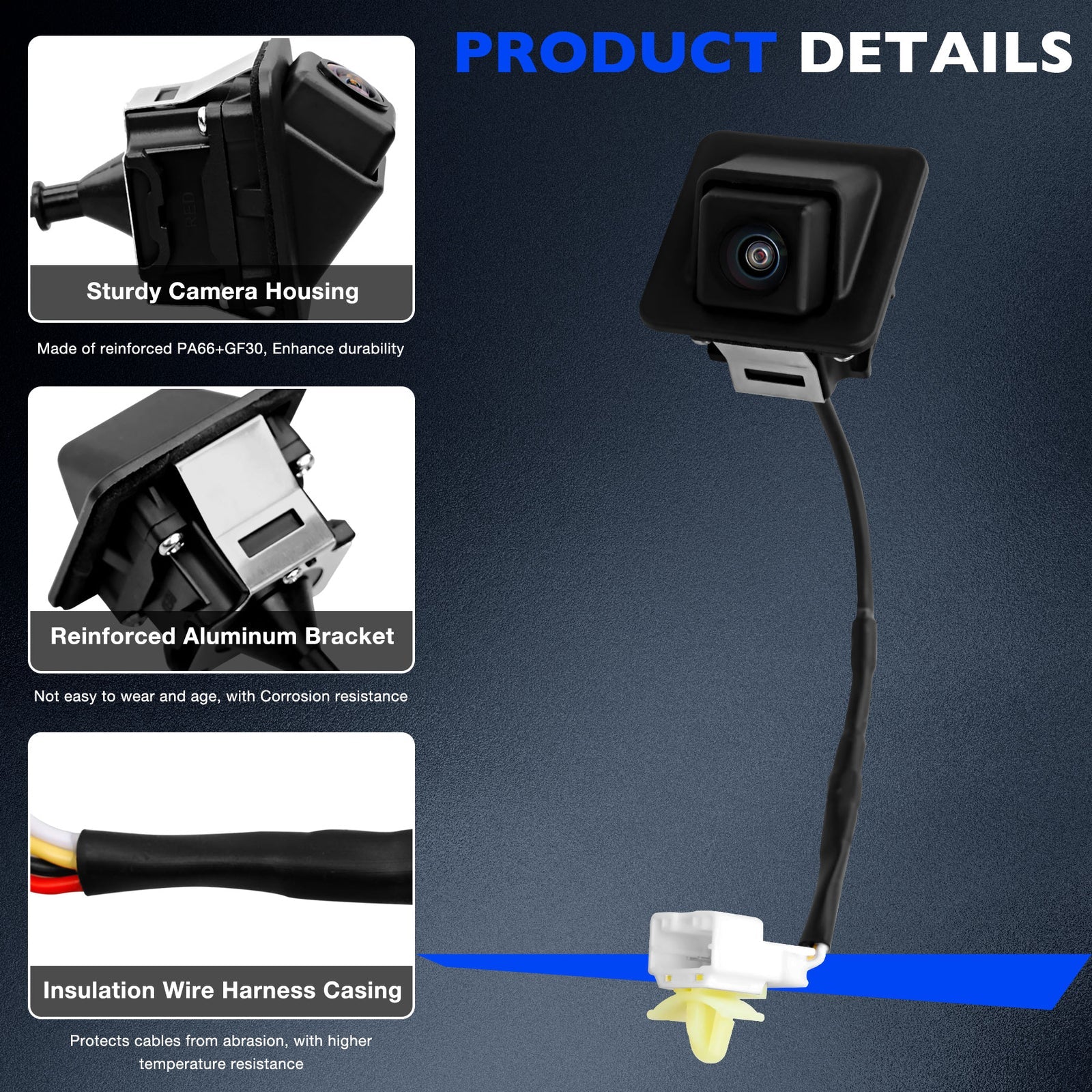 957503X105 Rear View Backup Parking Reverse Camera for Hyundai Elantra 2012 2013