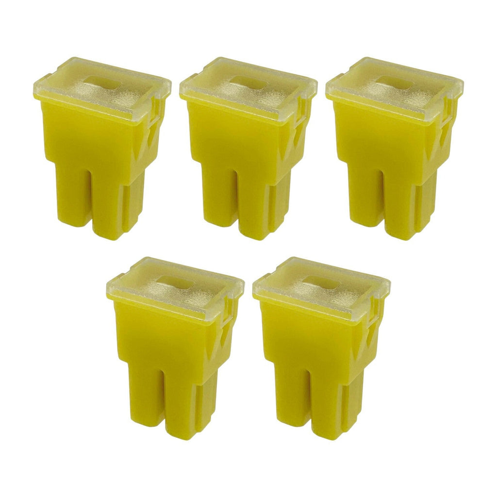 60A Straight Female Fuse Cartridge FLF PAL Auto Link for Car Truck RV SUV 5pk