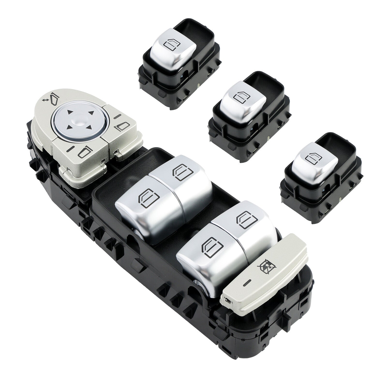 Master Power Window Switch Driver and Passenger for Mercedes Benz C300 C350E C43