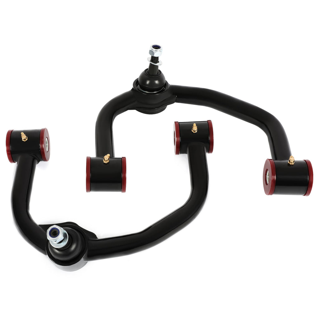 Front Upper Control Arms for Ford F150 2004-2022 Powder Coated LH RH 0-4 Inch Lift