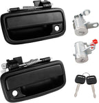 Exterior Door Handle Lock Cylinders Keys Set For Toyota Tacoma 1995-2004 2X