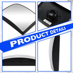 Hood Mirror Glass Convex for Freightliner Cascadia 2008 2017 Left or Right