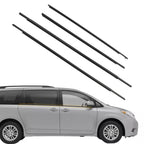 Outside Window Moulding Weatherstrip Trim Seal Belt for 2011 2020 Toyota Sienna