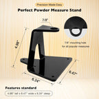Reloading Powder Measure Stand for Most Powder Measures 7/8in Mount Hole Black