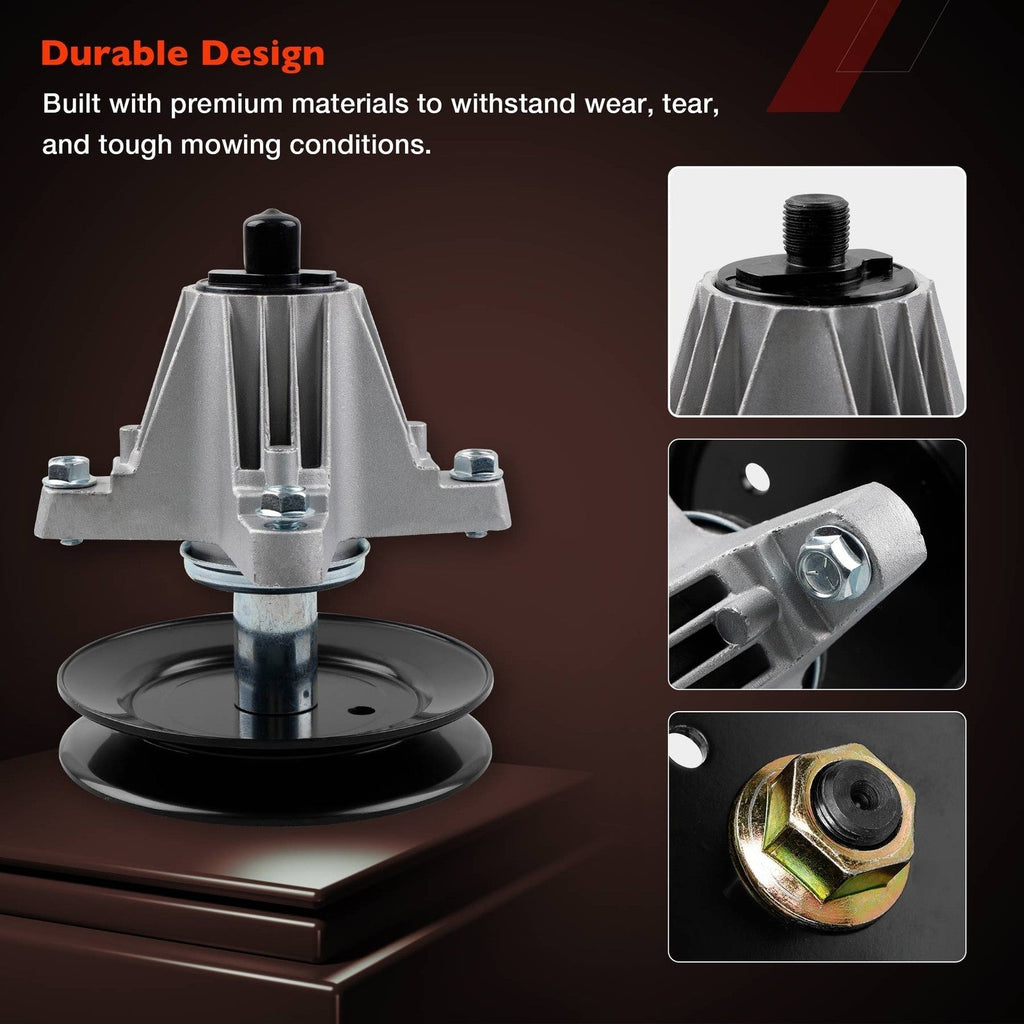 618P09236 Mower Deck Spindles for Cub Cadet XT1 ZT1 ZT2 Craftsman 54 Inch 2 Pack