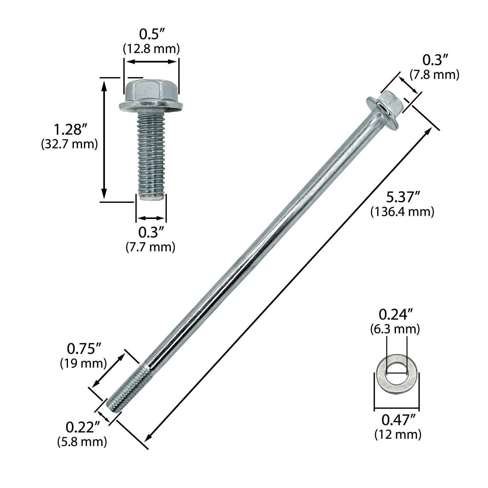 Oil Pan Bolt Kit for GM Chevy LS Series Engines Vortec 1997-2014