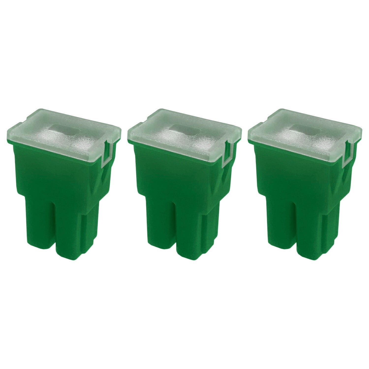 40A Straight Female Fuse Cartridge FLF PAL Auto Link for Car Truck RV SUV 3 Pack