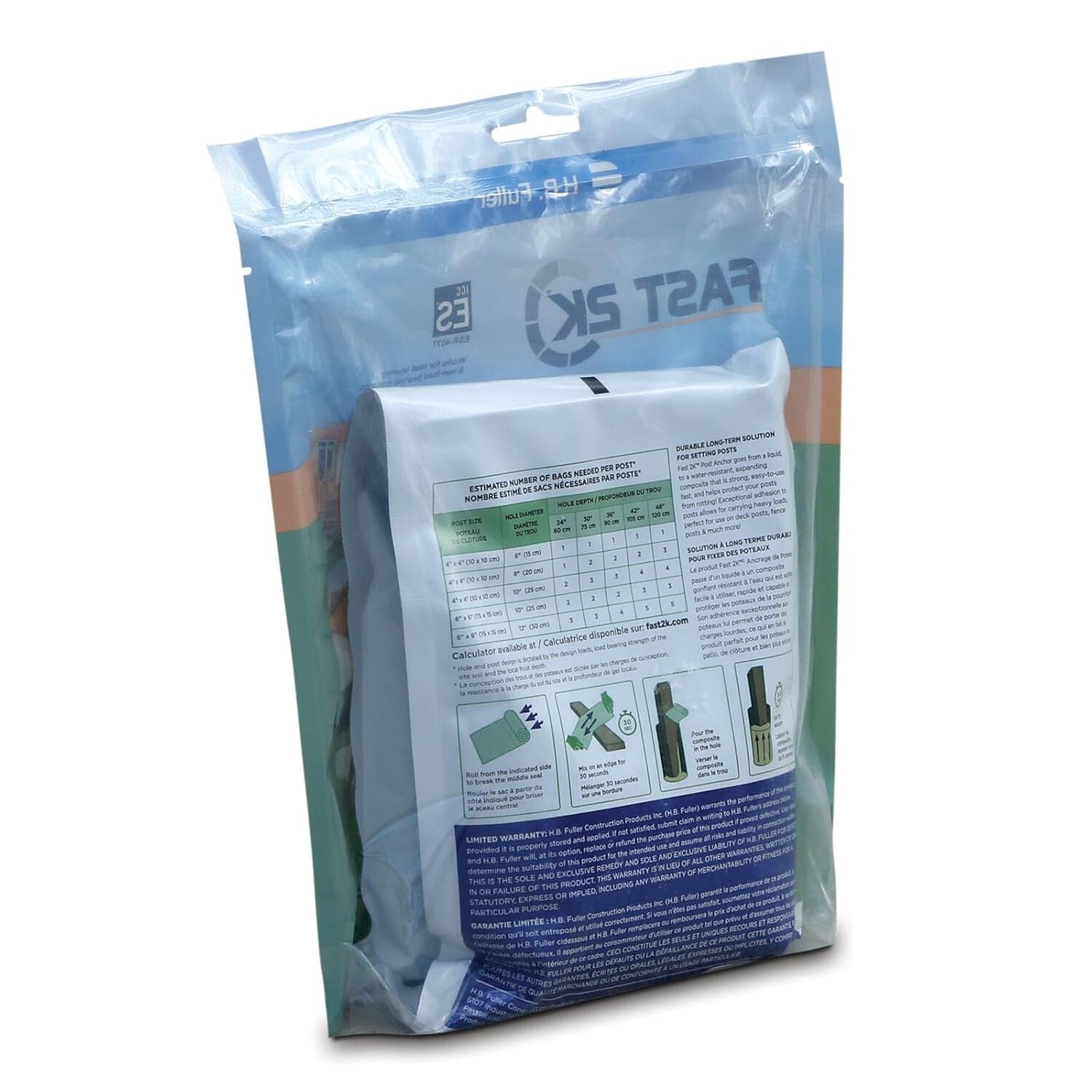 Fast 2K Post Anchor Mix Expanding Foam Concrete Alternative For Post Install 4