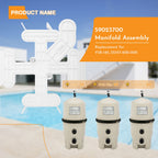 59023700 Pool Filter Top Manifold For Pentair FNS Plus FNS24 FNS36 FNS48 FNS60