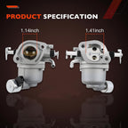 595216 Carburetor For Briggs & Stratton 40U777 40U877 44U677 594207