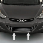 Chrome Grille Grill Trim for Hyundai Elantra 2011 2016 Model