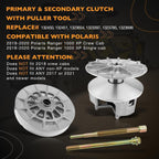 Primary & Secondary Clutch For Polaris Ranger 1000 XP HD 2019 2020 2018 Drive