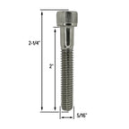 SBF Stainless Steel Intake Manifold Bolt Kit for Ford Small Block 289 302 5.0L