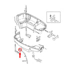 22 813613 813613 Tell Tale Outlet Nipple Fitting for Mercury Mariner Outboard